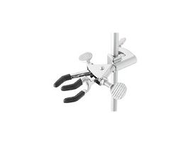 Medium 3 Prong Fixed Position Clamp Stainless Steel