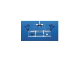 Horizontal alpha water sampler, acrylic, 2.2 L