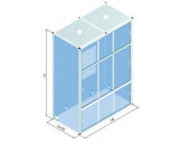 LR20 INDUSTRIAL EVAPORATOR ENCLOSURE