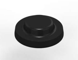 3M™ Bumpon™ Protective Products SJ6115 Black, 3000/Case