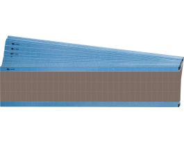 NEMA Wire Marker Permanent Adhesive Vinyl 0.5in H x 0.25in W Tan PK/25 Crds