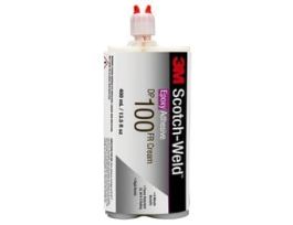 3M™ Scotch-Weld™ Epoxy Adhesive DP100FR, Off-White, 200 mL Duo-Pak, 12 Each/Case