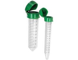 Flip-Cap Centrifuge Tubes, 15 mL; 25/Bag, 20 Bags/Cs