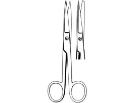 OPER SCISS 5 1/2IN CVD SS