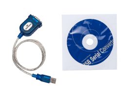 Serial Adapter Cable, Blue;Gray