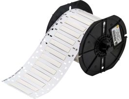 PermaSleeve Heat Shrink Wire and Cable Labels Single-sided for B33 Printers - 0.187" Dia x 2" White