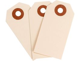 Blank Manila Tags, 2.75" H x 1.375" W, Cardstock 1000PK