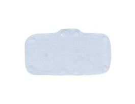 3M™ Hard Hat Terry Cloth Sweatband TCS1, White, For Use Over Standard Browpad, 10 ea/Case