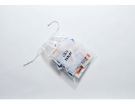 BAG CLEAR DS WHT BLOCK 1.5MIL 10X14