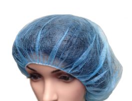 BOUFFANT POLYPROPYLENE 19IN BLUE PK100 CS