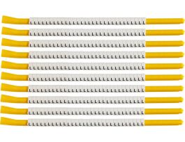 ClipSleeve Wire Markers Size 18 Nylon 10 AWG - 8 AWG, L Pack of 300 Each