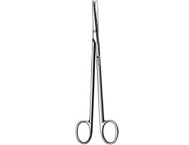 METZ-NELSON SCISS CVD 8IN