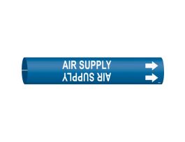 AIR SUPPLY Pipe Marker, Fits Pipes 4" Dia. Thru 6" Dia.
