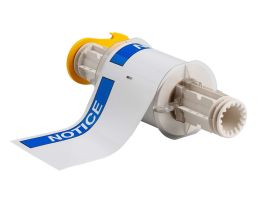 All Weather Permanent Adhesive Vinyl Labels for BBP85 Printer - 4" x 6" ANSI NOTICE Header