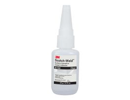 3M™ Scotch-Weld™ Surface Insensitive Instant Adhesive SI Gel, Clear, 20 Gram, 10/Case
