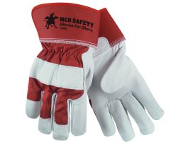 GLOVES LEATHER RED FOR GLORY DZ