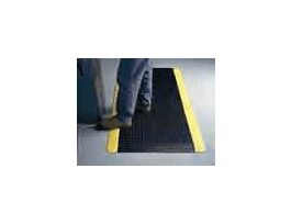 Safety Mat, 3 ft W x 5 ft L, 15/16" thick, Black