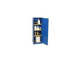 Space Saver Acid Storage Cabinet, Manual-Latching Door, 24 Gallon
