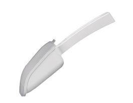 Disposable Sampling Scoop with Cover, PS, FDA Compliant, White, Sterile; 50 mL