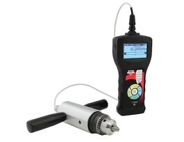 Digital Torque Meter with Chuck Clamp, 17 lb in capacity