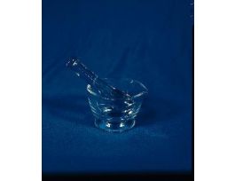 MORTAR + PESTLE GLASS 2PC 16OZ EA