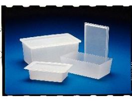 TRAY PP W/COVR 6X11X5.25