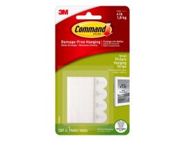Command™ Small Picture Hanging Strips 17202ANZ, CMD, 9 Packs/Bag, 3 Bags/Case