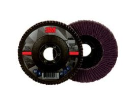 3M™ Flap Disc 769F, 60+, T27, 4-1/2 in x 7/8 in, 10 ea/Case