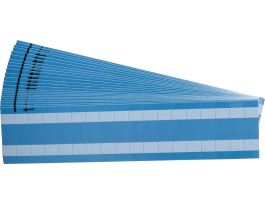 Write-On Self-Lam Vinyl Lbls 0.375in H x 0.5in W WT/CL 25/PK