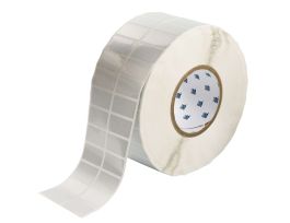 Metallized Polyester with 2 mil Adhesive Labels 0.75in H x 1.5in W SL 10000/RL