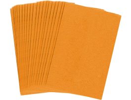 BradyLite 1 in Reflective Numbers Black on Orange, (Blank) 25/PK