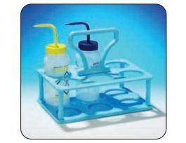 BOTTLE WASH CARRIER PE - BLUE