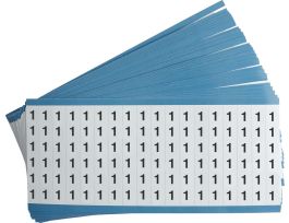 Cable Markers Glossy Permanent Vinyl, 1 450 Total