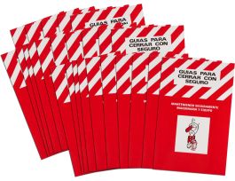 Lockout Safety Training Booklet (Spanish) 25/PK