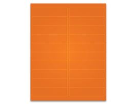 LABEL 4X1IN PAPER LASER INKJET SHEET OR