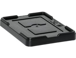 LID CONDUCTIVE BK F/BIN 10-7/8X8-1/4IN