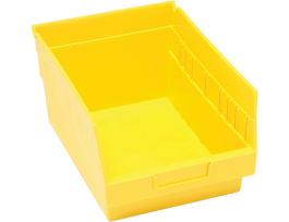 11 5/8INX 8 3/8INX4IN SHELF BIN YELLOW
