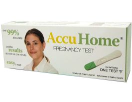 ACCUHOME PREG. MIDSTREAM OTC EA