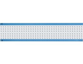 Alphabetical Vinyl Cloth Upper Case Scored Wire Marking Cards, L 1800 Total