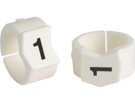 ClipSleeve Wire Markers Size 45 Nylon 0 AWG - 0 AWG, 1 Pack of 50 Pieces