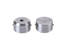 Replacement End Plugs for Mid-Size Grinding Vial Set 61043-08, SS; 2/PK