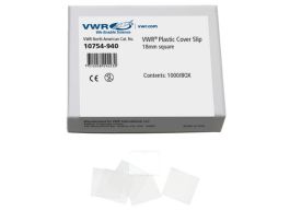 VWR COVERSLIP PLASTIC 18MM BX1000 BULK