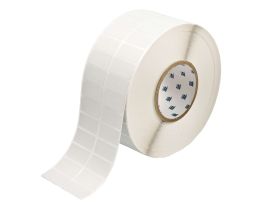 Metallized Polyester Rating Plate and PCB Lbl 0.75in H x 1.5in W LGT GR 10000/RL