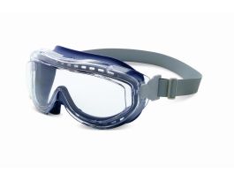 Uvex Flex Seal OTG Goggle Navy Body Clear HydroShield AF Coating and Neoprene Headband