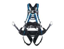 Miller AirCore Tower climbing harness in a small/medium in blue