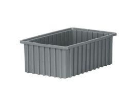 GRID BOX AKRO-GRID 16-1/2X10-7/8X6 GRAY