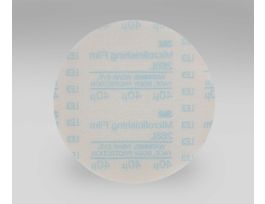 3M™ Hookit™ Microfinishing Film Disc 268L, 40 Mic 3MIL, Type D, 5 in x NH, Die 500X, 50/Carton, 500 ea/Case