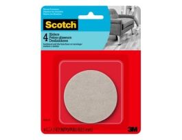 Scotch™ Felt Furniture Movers SP660-NA, Adhesive 2.5in 4pk