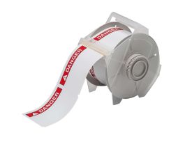 All Weather Permanent Adhesive Vinyl Labels for GlobalMark Printer - 2.25" x 3.25" ANSI DANGER Header