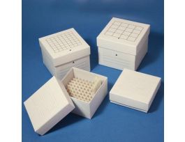 CARDBOARD FREEZER BOX 100 TALL WHITE CS